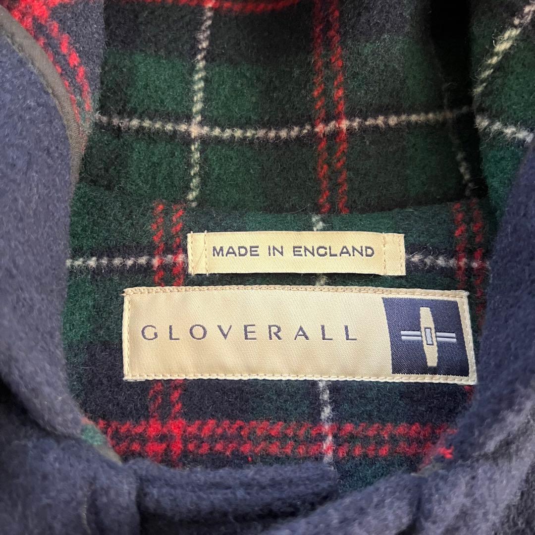 GLOVERALL グローバルオール 白タグ ダッフルコート 40 ネイビー