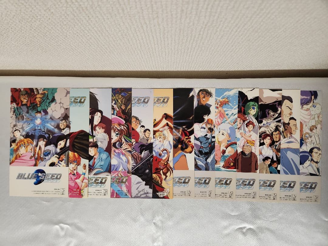 BLUE SEED　ブルーシード　VHS　ビデオテープ　おまけ付き　①
