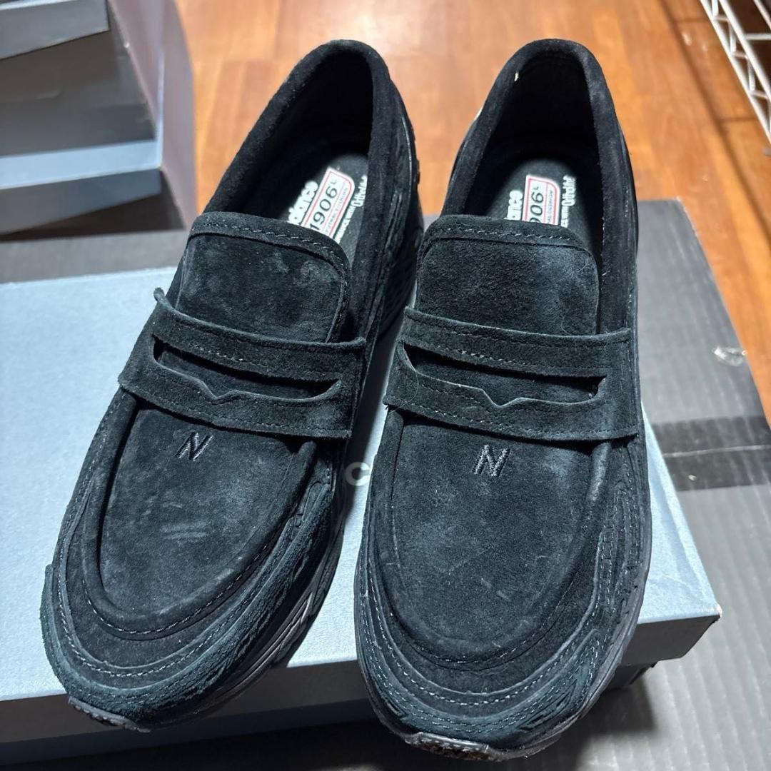 靴 New Balance 1906L Black Suede U1906LNT