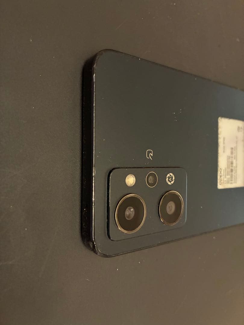 Oppo reno7スマートフォン ブラック