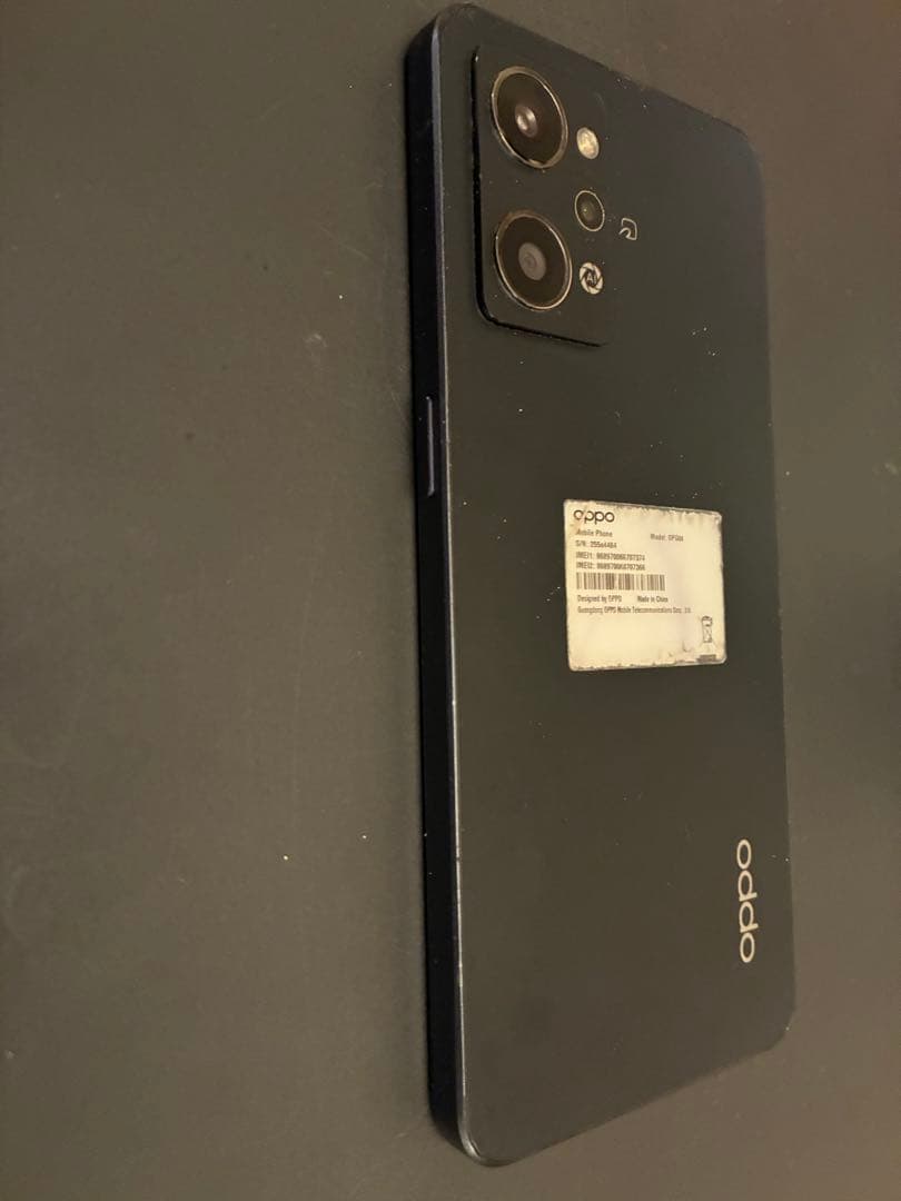Oppo reno7スマートフォン ブラック