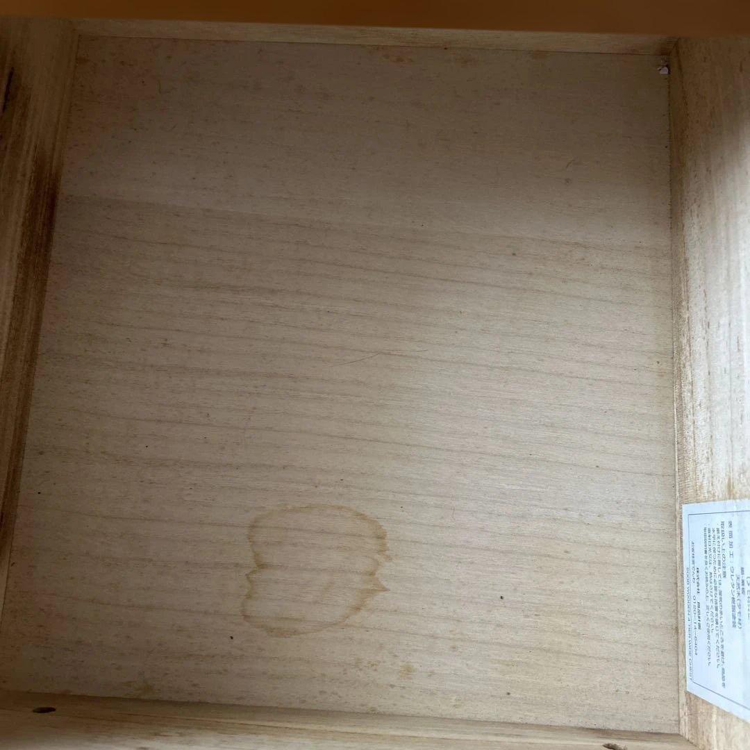 MUJI 木製5段チェスト・キャビネット