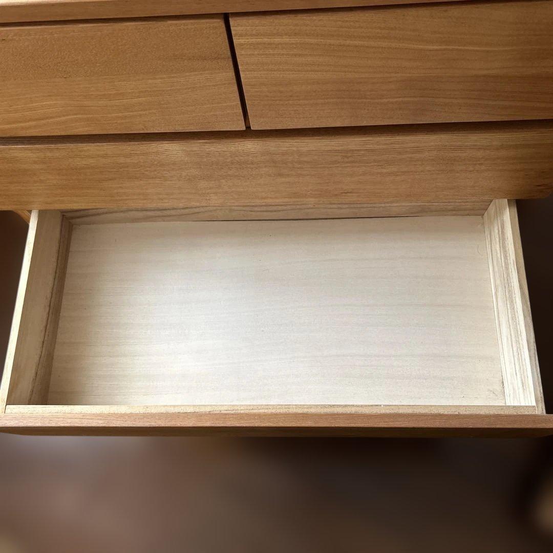 MUJI 木製5段チェスト・キャビネット