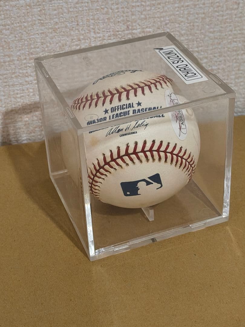 イチロー　直筆サインボール　A28288 JSA証明書