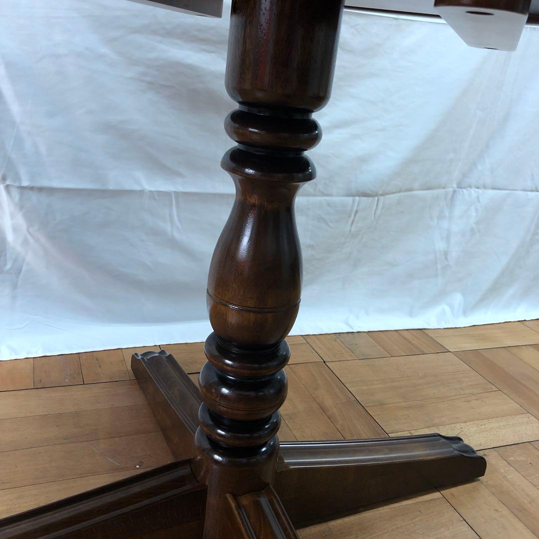 カリモク　コロニアル　100cm ダイニングテーブル　ラウンド　丸テーブル　H