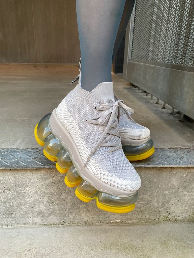 【mikiosakabe】grounds JEWELRYハイカットスニーカー