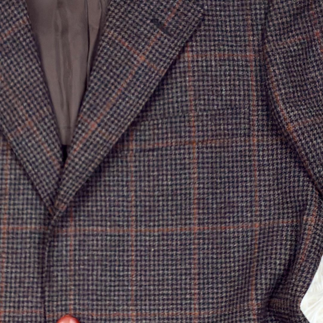 美品　ヴァンヂャケット　ツイード　千鳥格子　ウィンドウペンチェック　テーラード