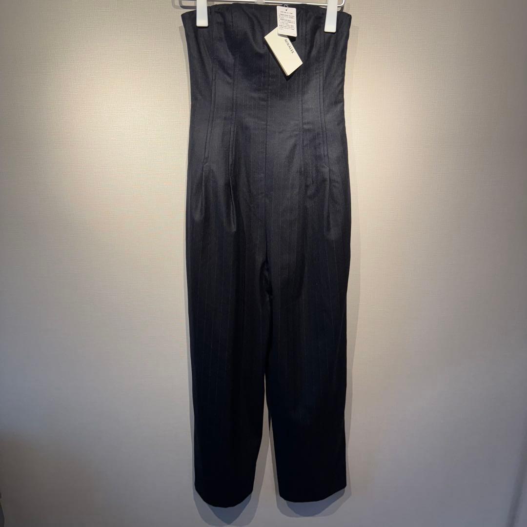 新品 24AW AURALEE WOOL FLANNEL JUMPSUIT