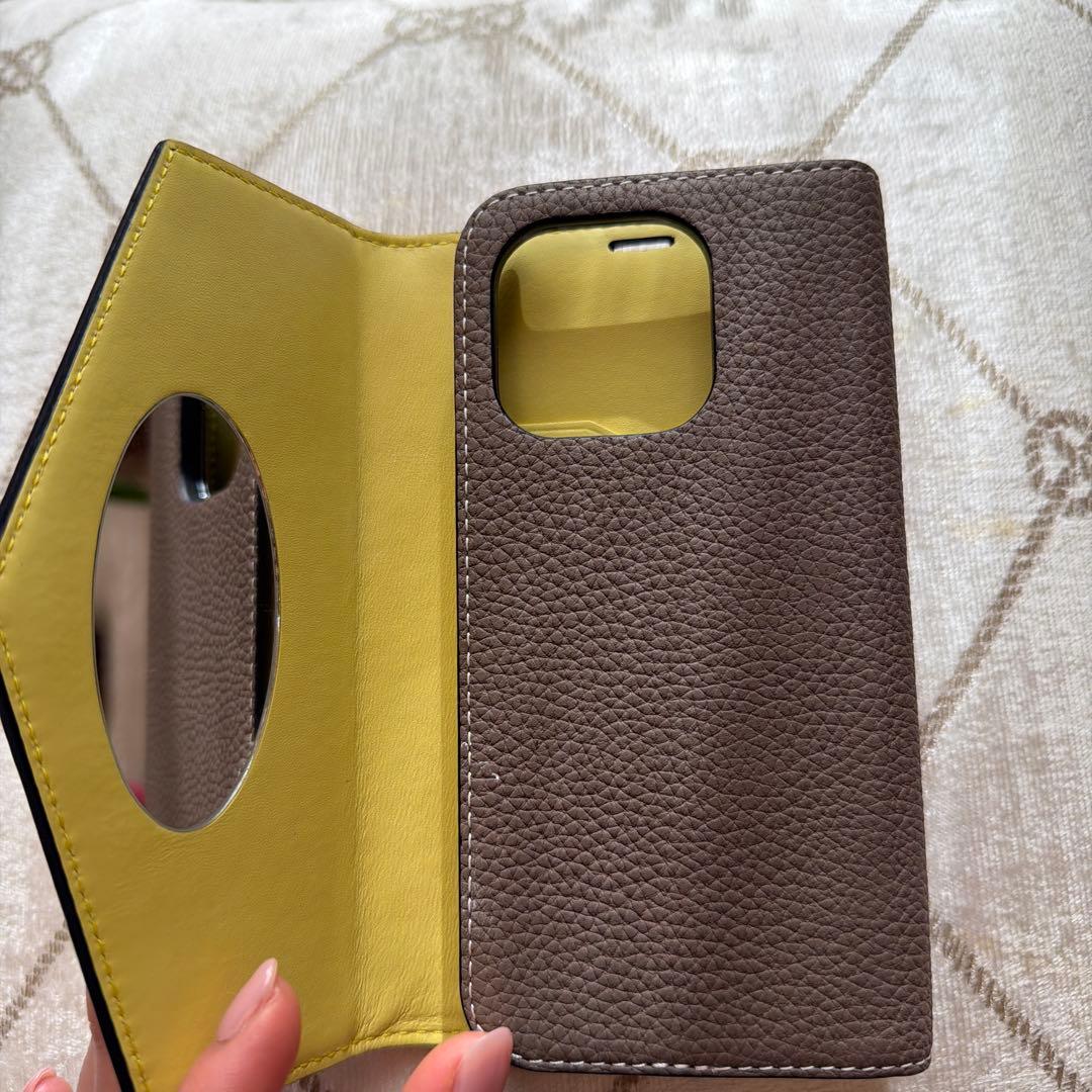 ボナベンチュラ　iphone14pro 鏡付き　カードケース付き