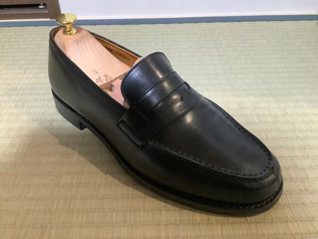 Jalan Sriwijaya 黒ローファー 98589 サイズ9