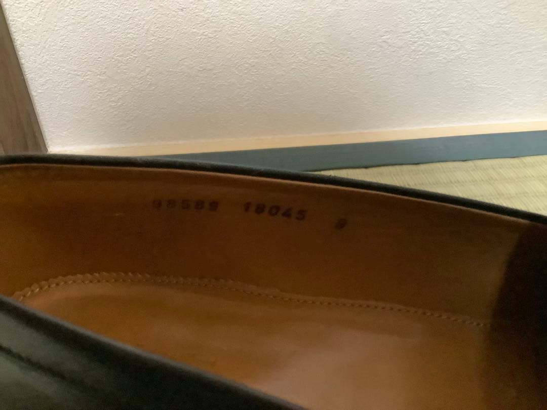 Jalan Sriwijaya 黒ローファー 98589 サイズ9