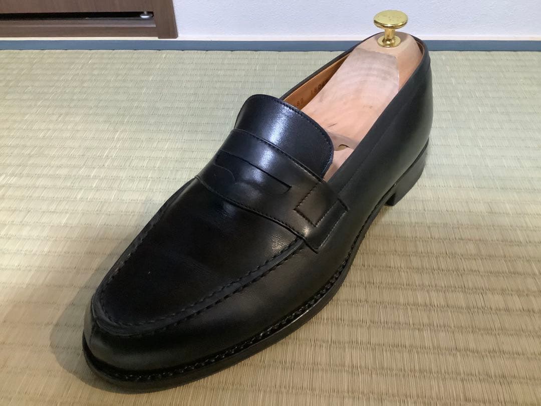 Jalan Sriwijaya 黒ローファー 98589 サイズ9