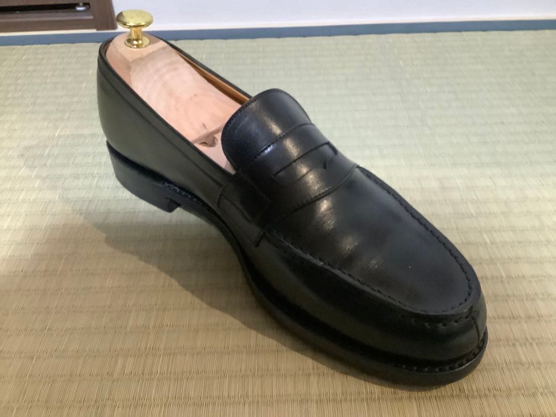 Jalan Sriwijaya 黒ローファー 98589 サイズ9