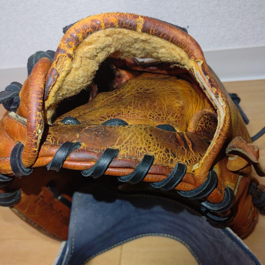 ミズノプロ 硬式 内野手用 グローブ 野球 ハガジャパン 初代 要説明文確認