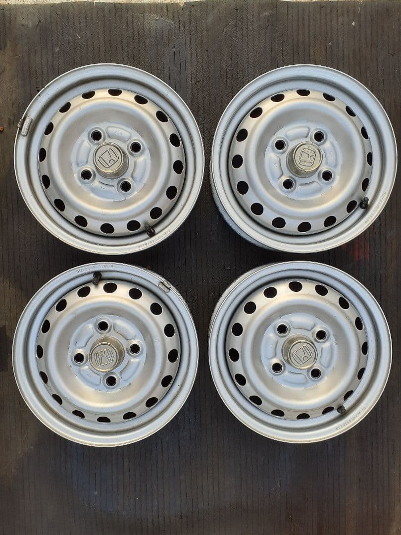 お*ー様 ホンダ純正 12インチ スチールホイール 鉄ホイール　軽トラ　軽バン