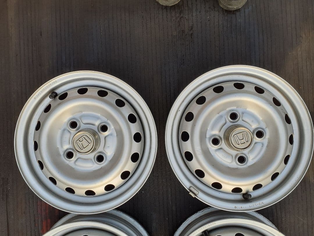 お*ー様 ホンダ純正 12インチ スチールホイール 鉄ホイール　軽トラ　軽バン