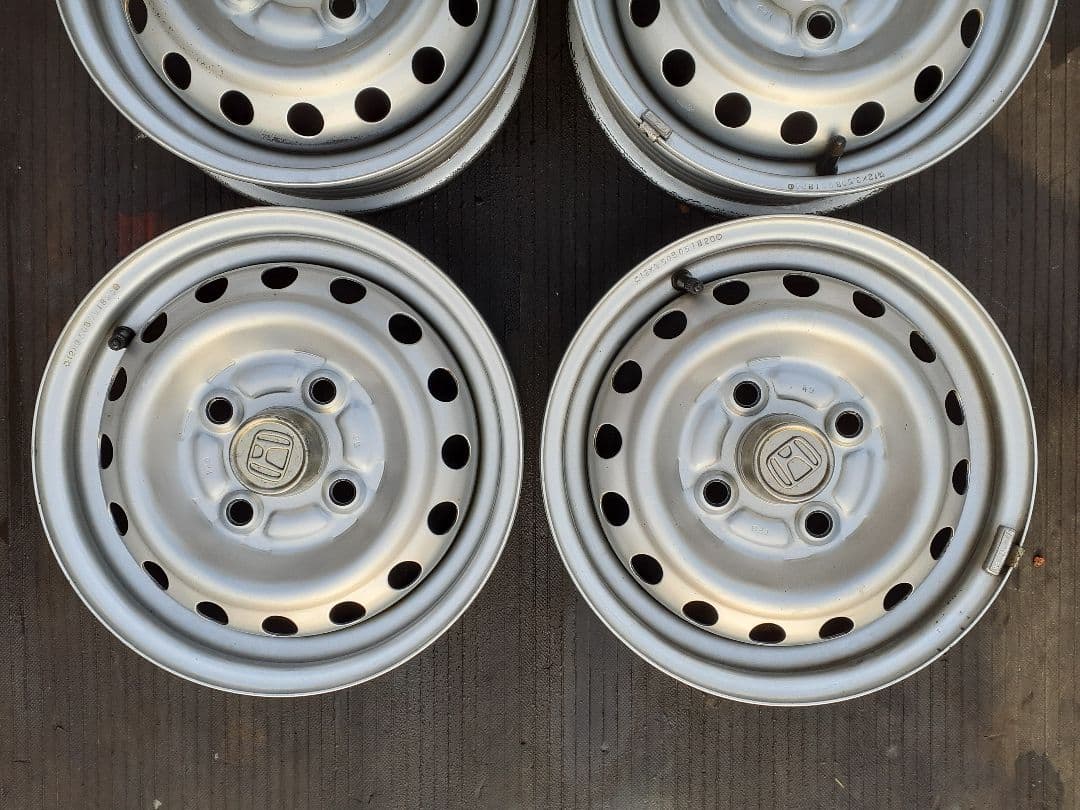お*ー様 ホンダ純正 12インチ スチールホイール 鉄ホイール　軽トラ　軽バン
