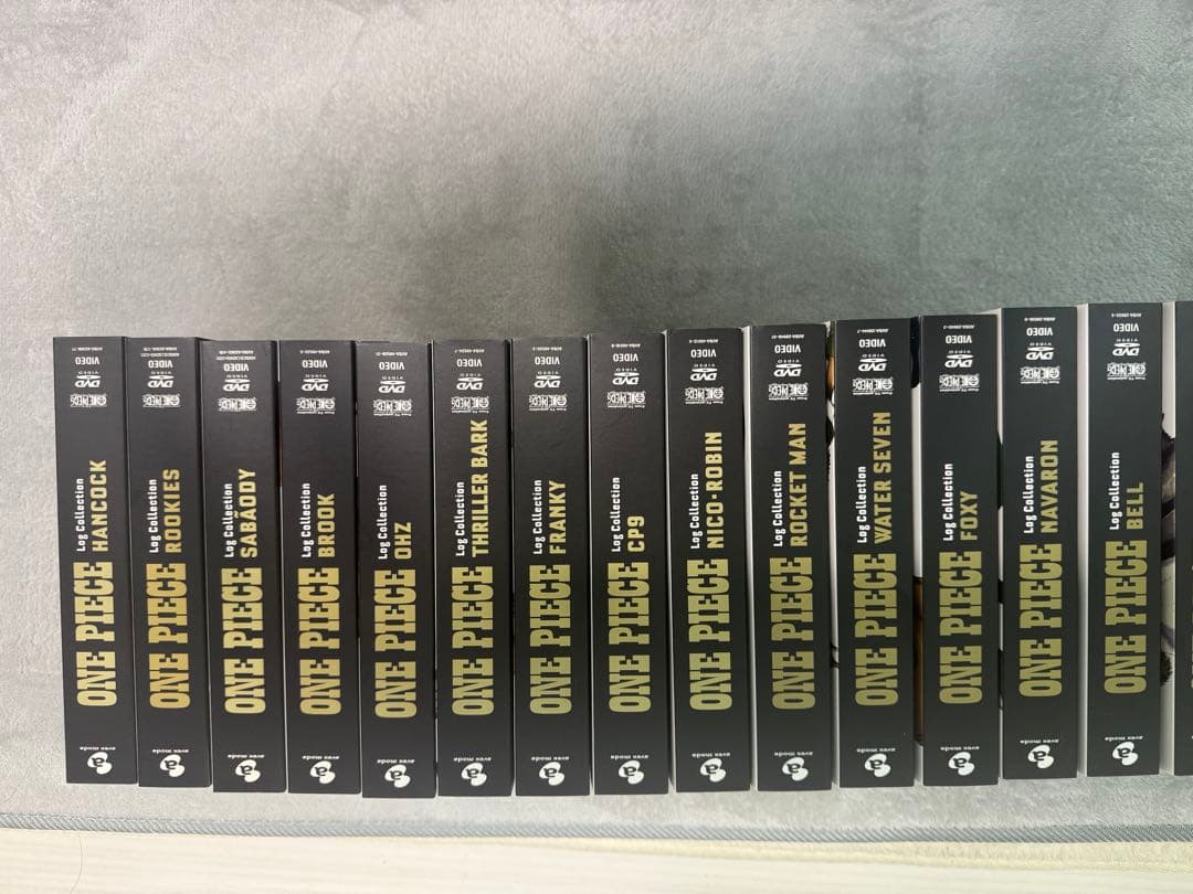 【ノブ】チョッパーキーホルダー6個ワンピースログコレクションDVD 24巻