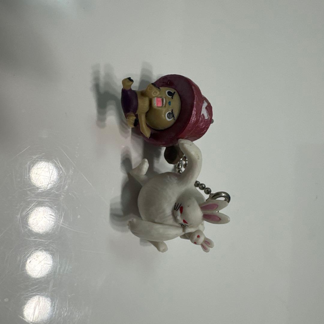 【ノブ】チョッパーキーホルダー6個ワンピースログコレクションDVD 24巻