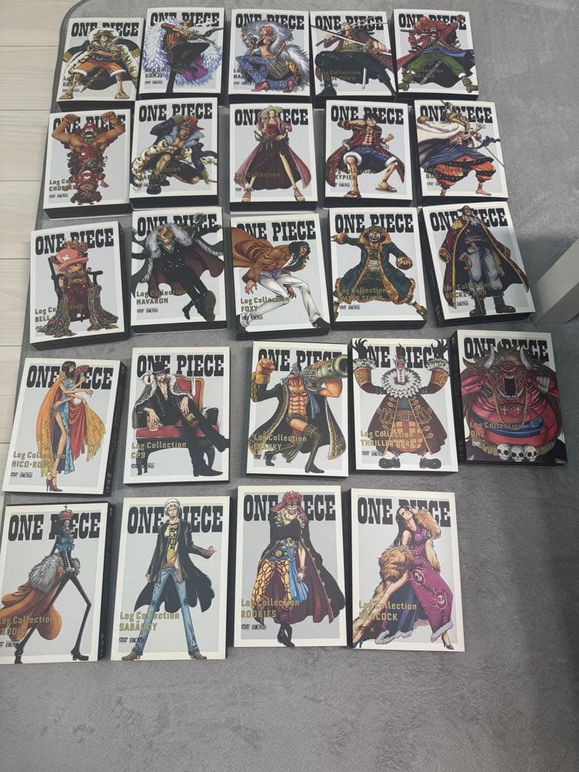 【ノブ】チョッパーキーホルダー6個ワンピースログコレクションDVD 24巻