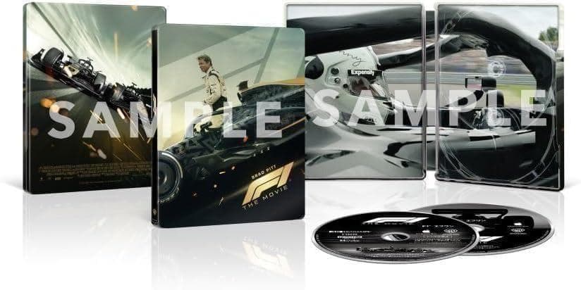 F1 エフワン アマゾン限定 スチールブック 4K UHD 2枚組