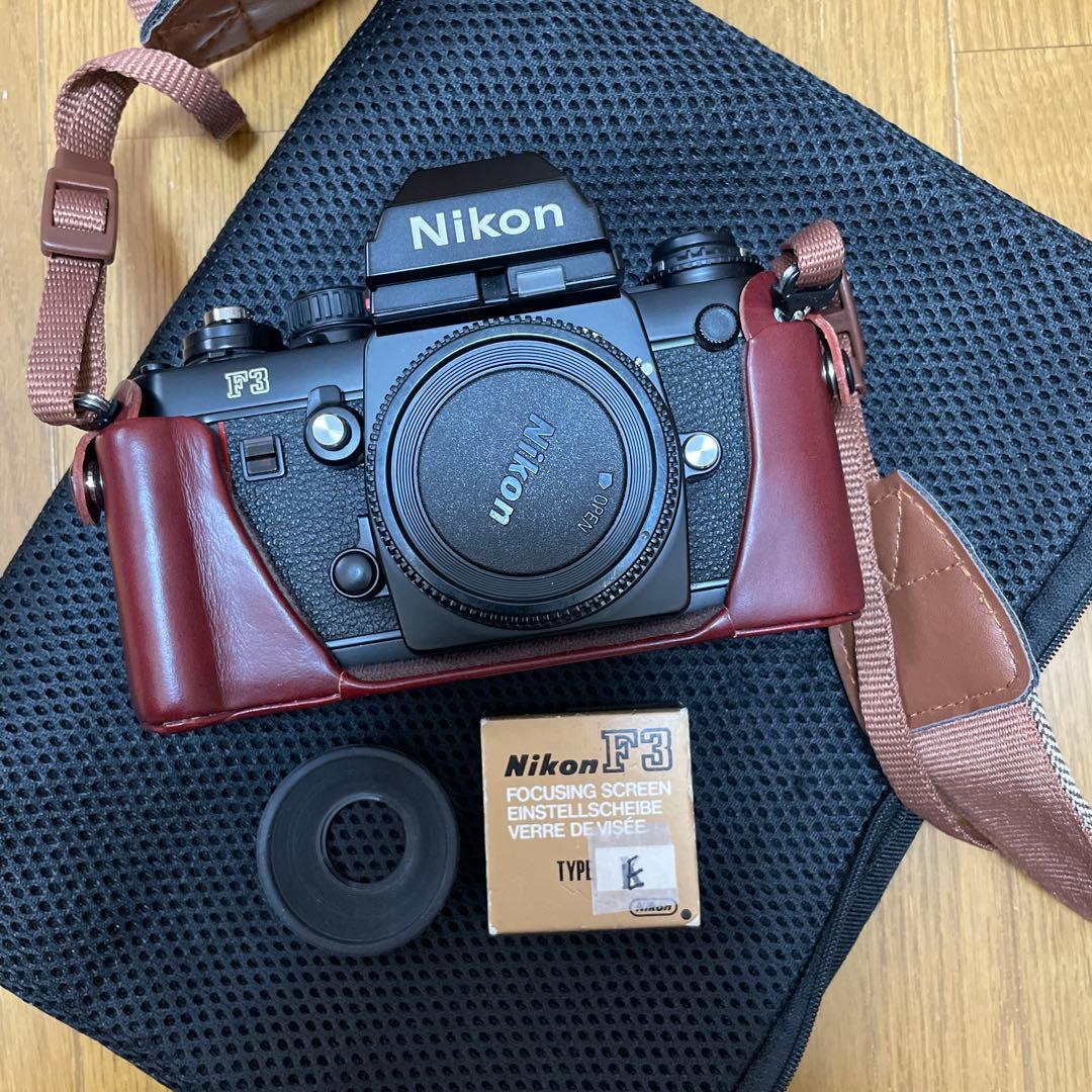 緊急処分/未使用に近いnikon f3, zeiss planar1.4/50