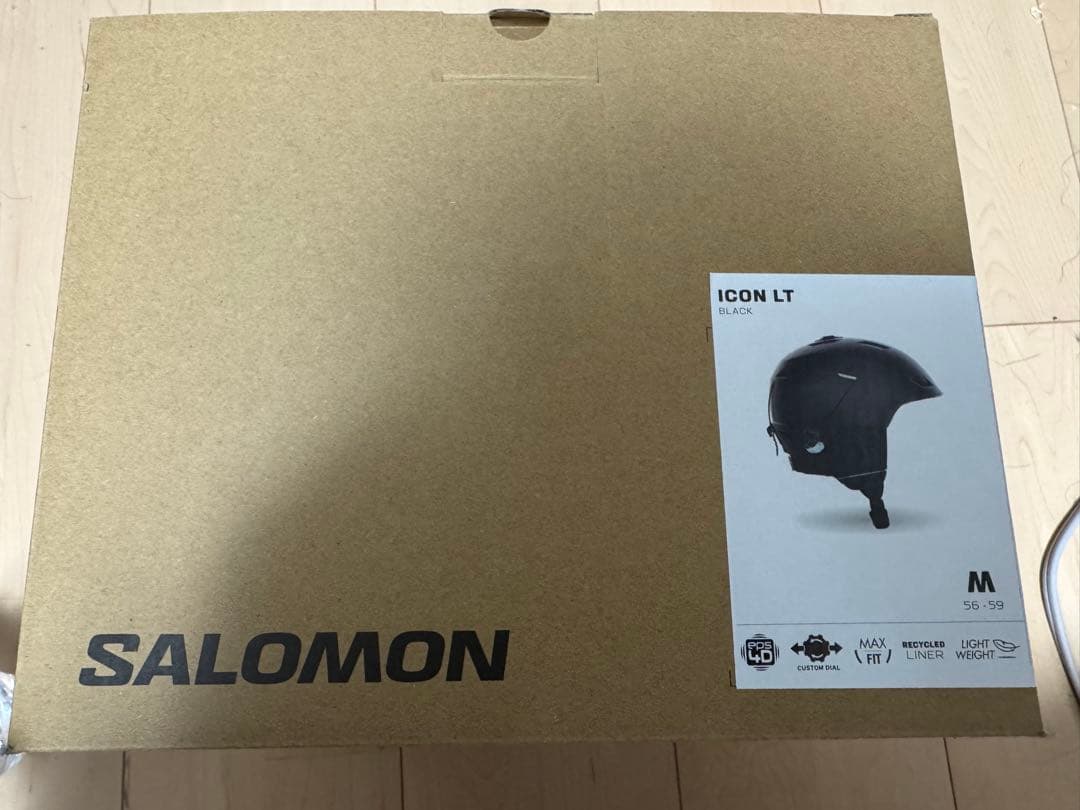 kazuSALOMON スキー・スノーボード ヘルメット56-59cm M