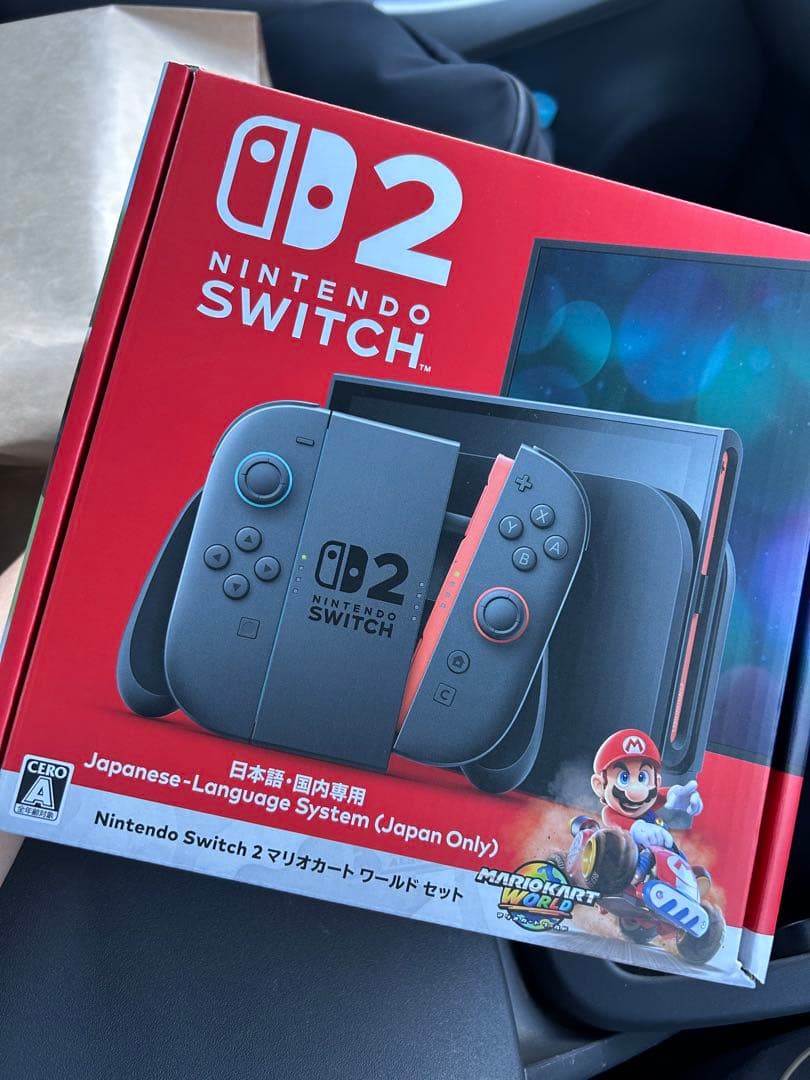 【保証付・新品】Nintendo Switch 2 本体マリオカートワールド同梱