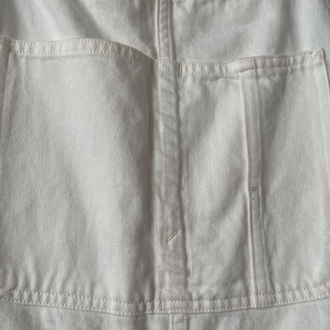 10日まで掲示☆定番人気☆オフホワイト オーバーオール☆