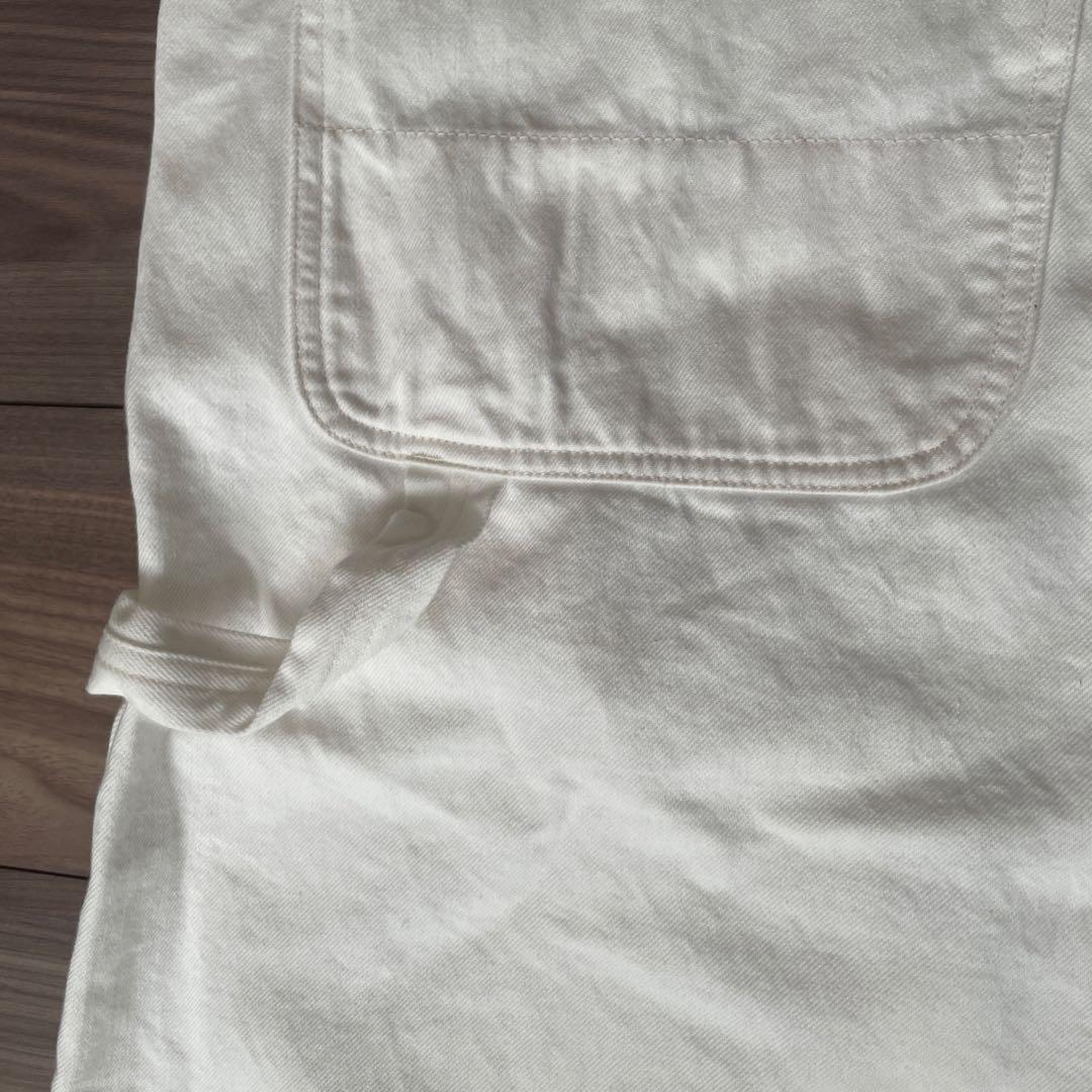 10日まで掲示☆定番人気☆オフホワイト オーバーオール☆