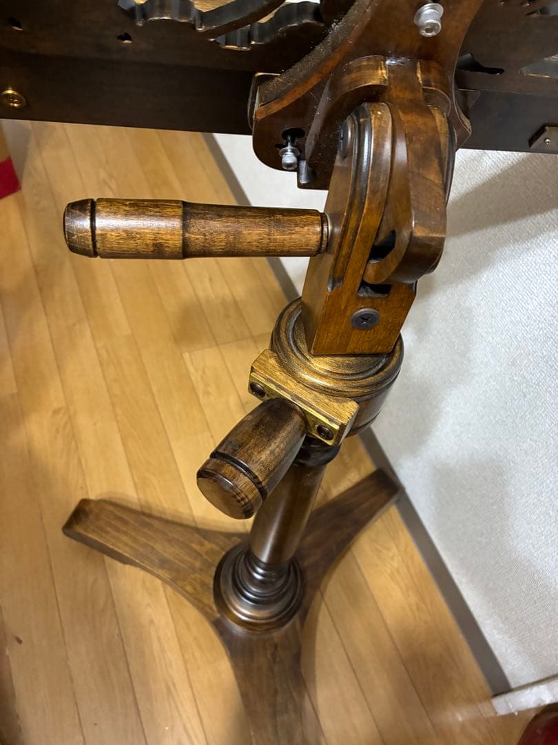 ATELIER MORI 花彫刻 木製譜面台　スタンド