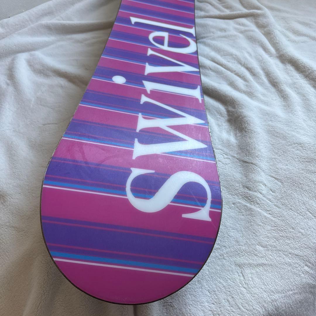 初心者オススメ　レディース　スノーボード　2点セット　 スウィベル 138cm