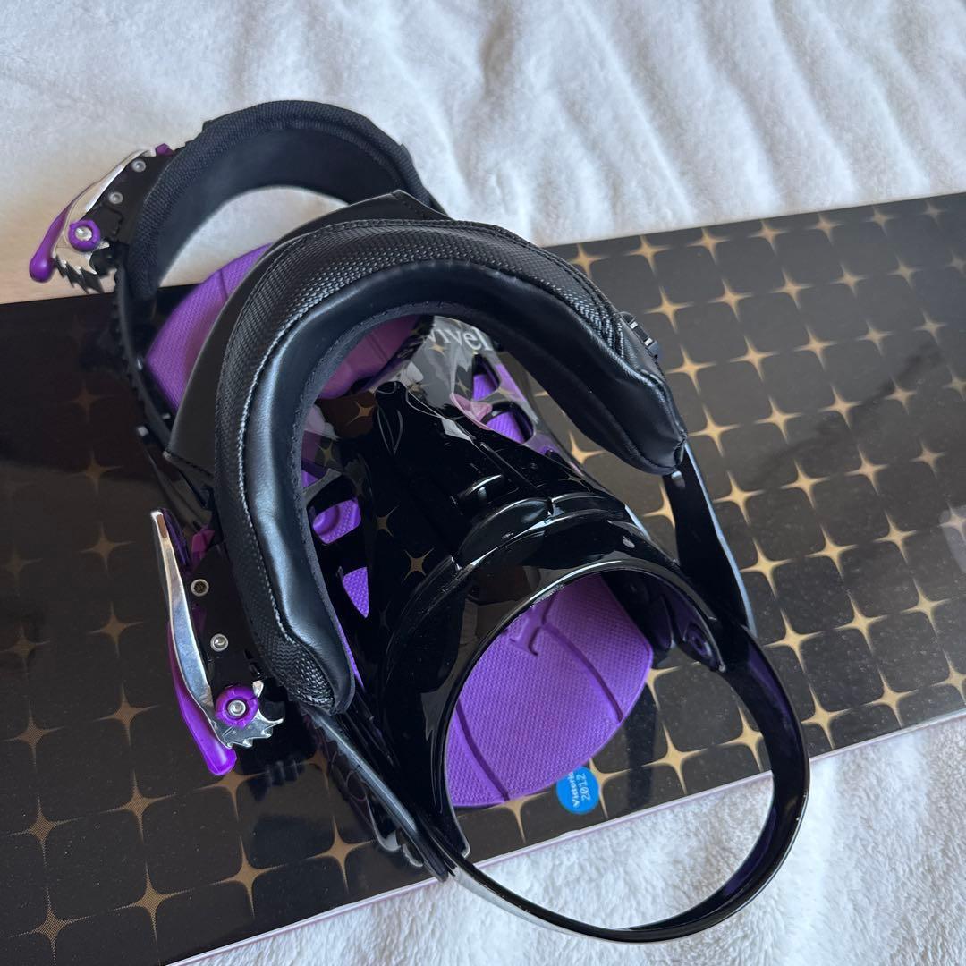 初心者オススメ　レディース　スノーボード　2点セット　 スウィベル 138cm