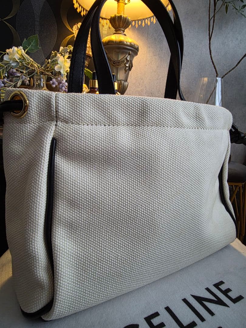 CELINE トートバッグ ストラップ付き