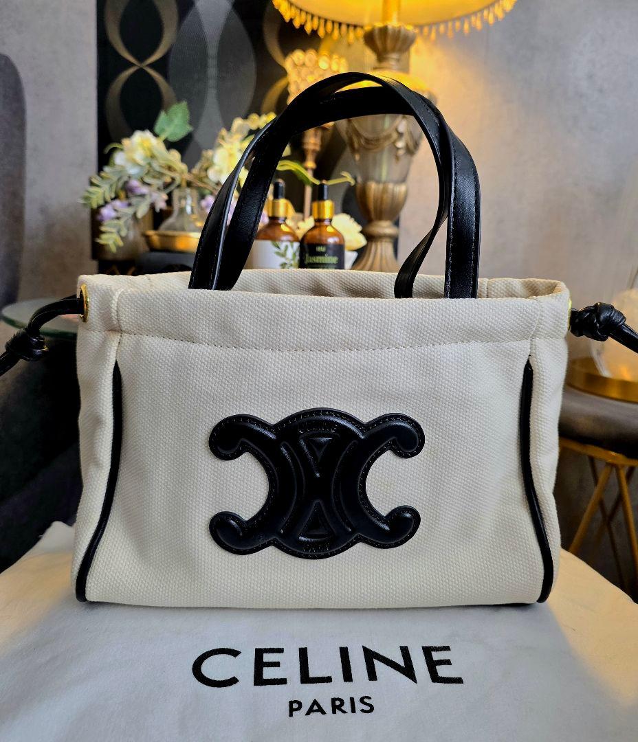 CELINE トートバッグ ストラップ付き