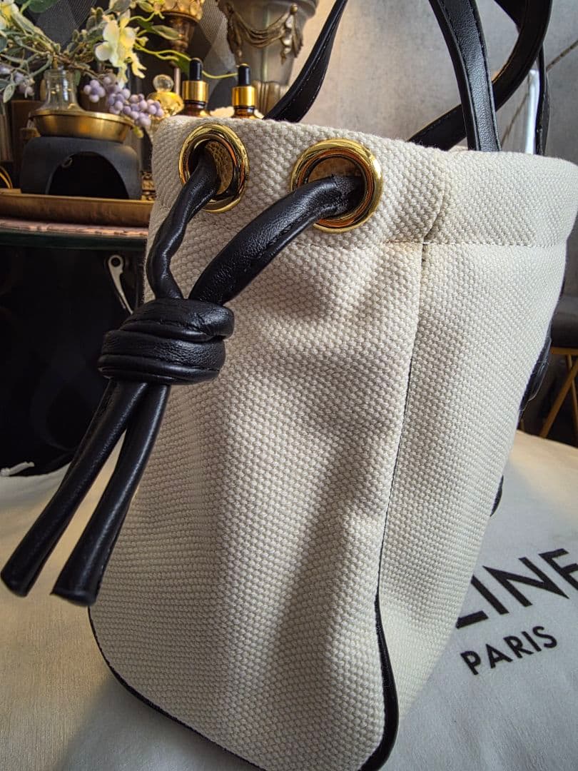 CELINE トートバッグ ストラップ付き