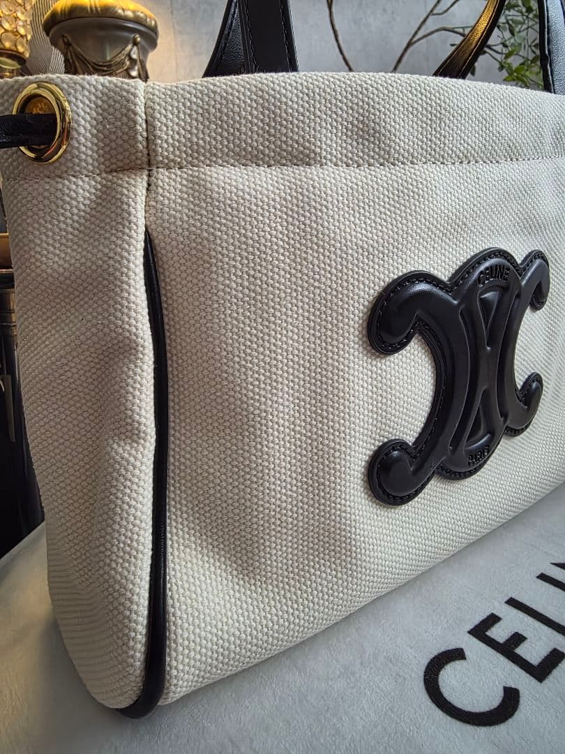 CELINE トートバッグ ストラップ付き