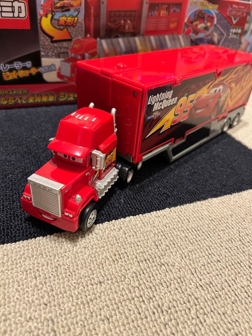 カーズ 1.2.3 トミカミニカーシューターマックおしゃべりスパーキングまとめ売