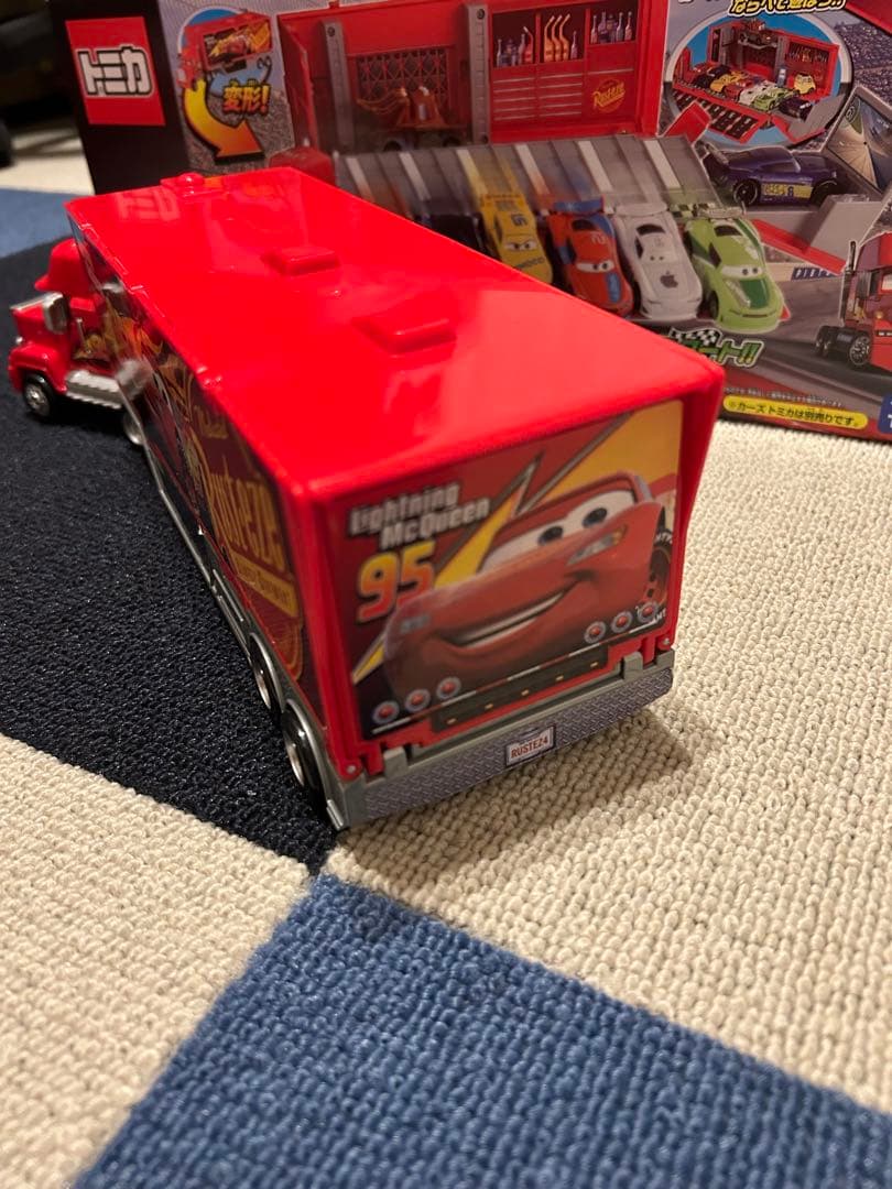 カーズ 1.2.3 トミカミニカーシューターマックおしゃべりスパーキングまとめ売