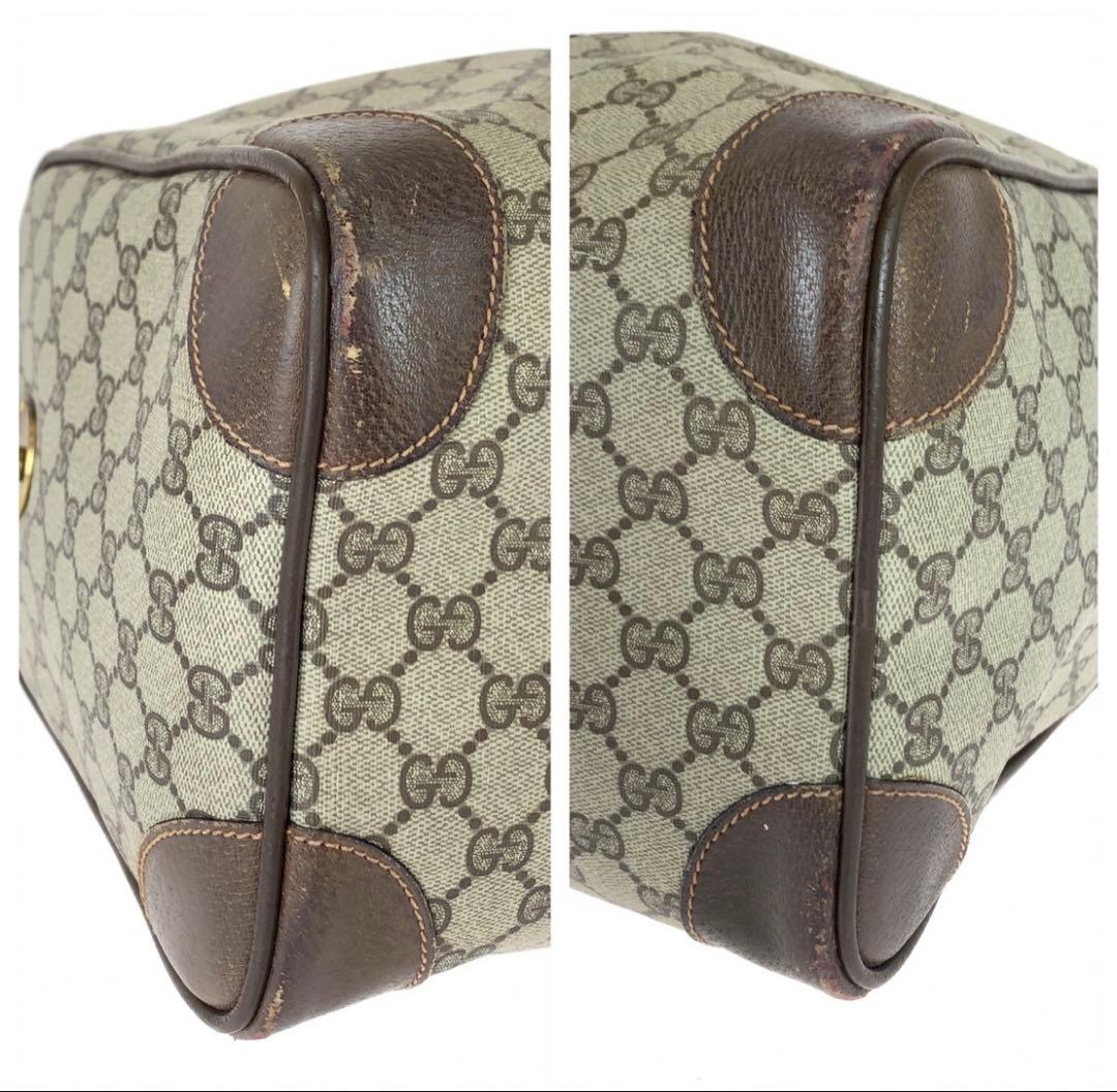 Gucci GGキャンバス ボストンバッグ中古品　保証書なし