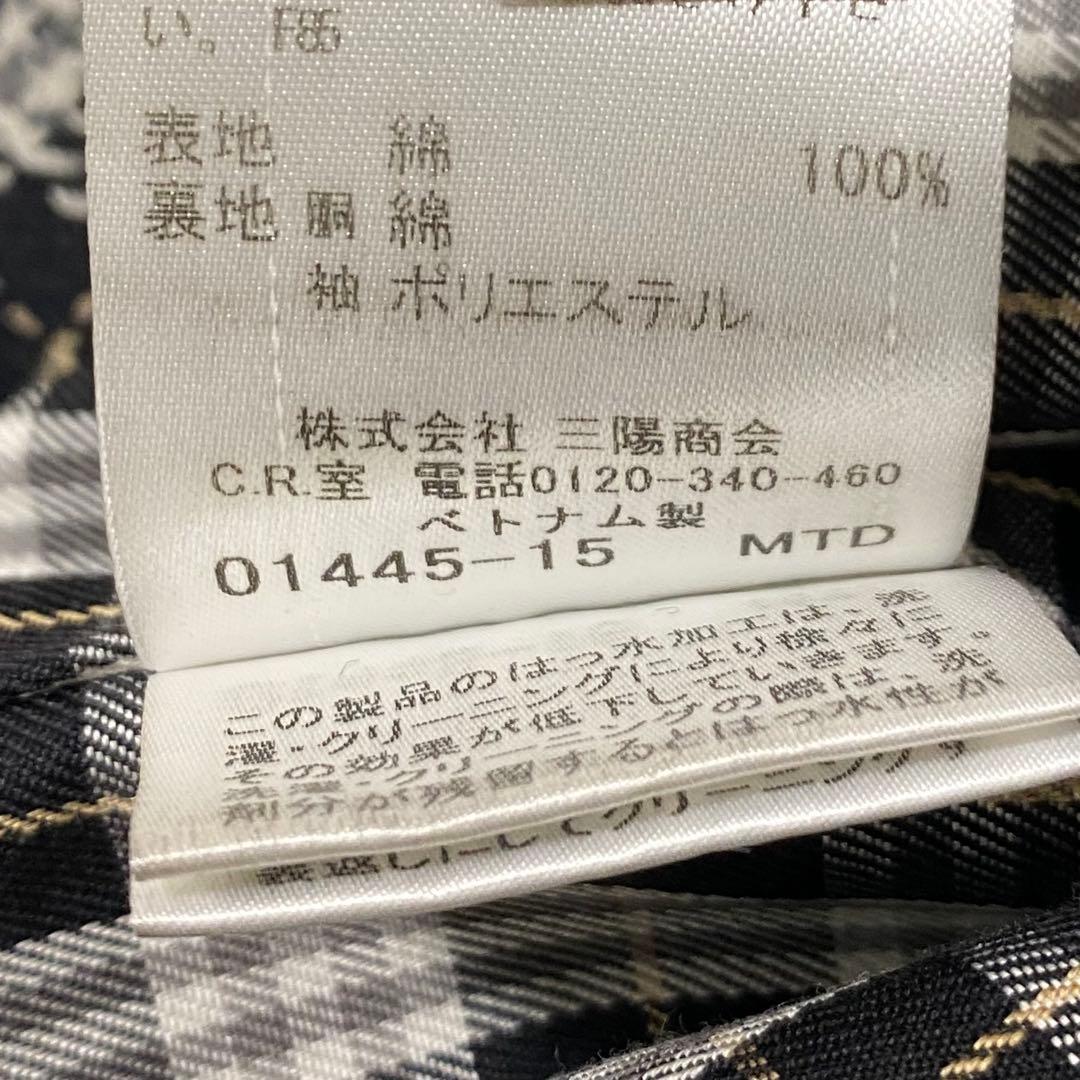 【BURBERRY BLUE LABEL】 トレンチコート ライナー付き 黒