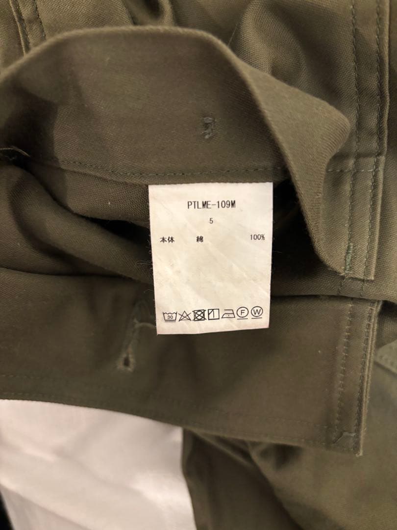 CIOTA for EDIFICE スビンコットンモールスキンパンツ サイズ5