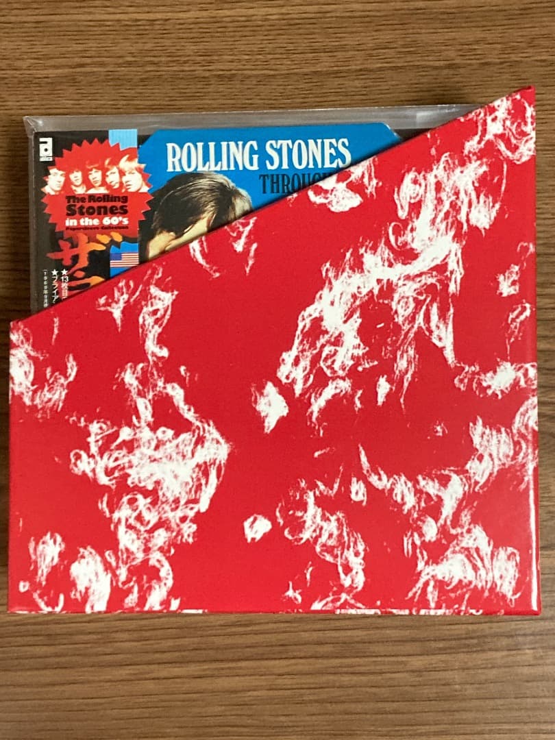 レア！DU特典BOXミニチュア帯付きローリング・ストーンズ紙ジャケCD8枚セット