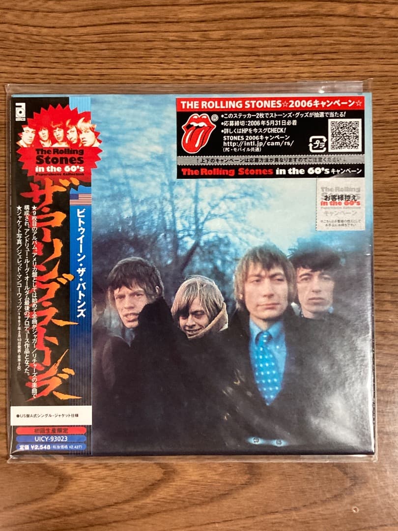 レア！DU特典BOXミニチュア帯付きローリング・ストーンズ紙ジャケCD8枚セット