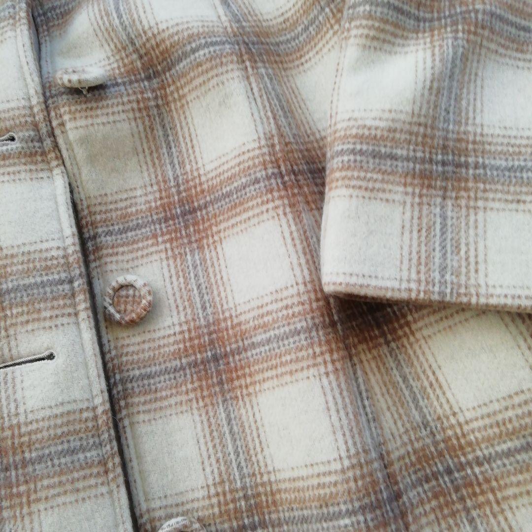 インゲボルグ チェック柄 ロングコート