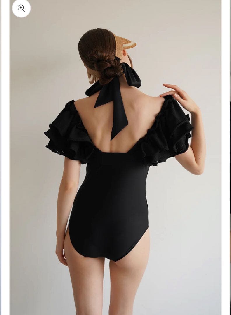 acka ruffle volume swimwear 新品