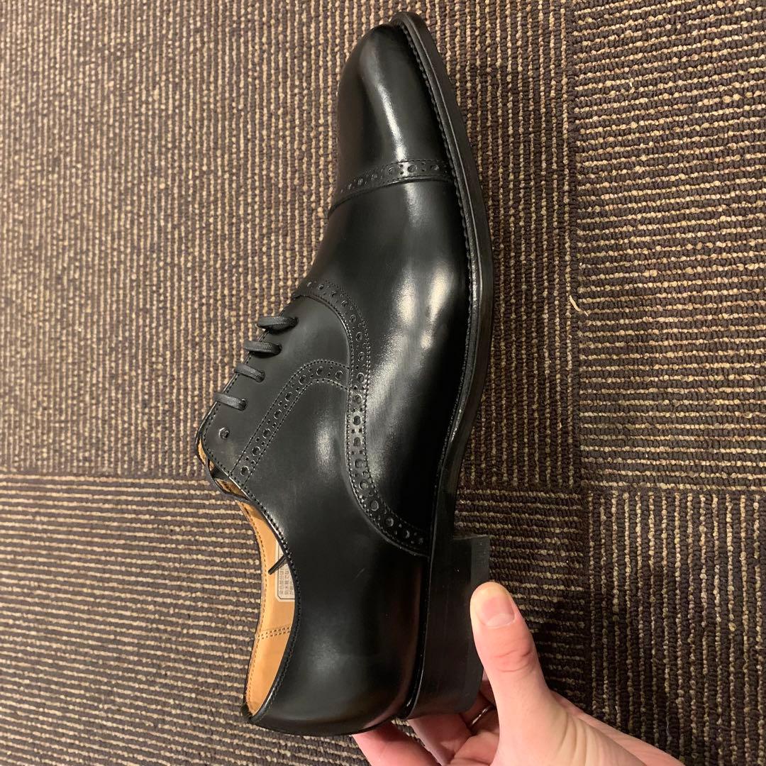 新品 REGAL リーガル ビジネスシューズ/122R/ストレートチップ/黒