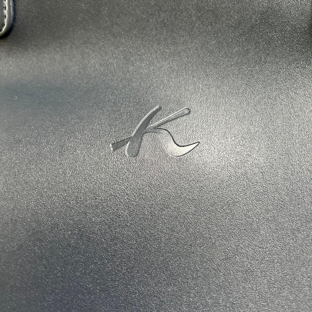 キタムラ　ダークグレー ビジネスバッグ K