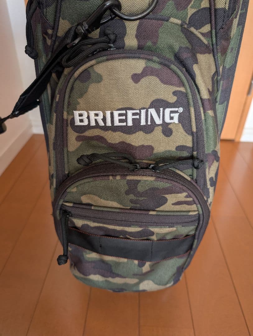 美品・BRIEFING GOLF ブリーフィングキャディーバッグCR-5