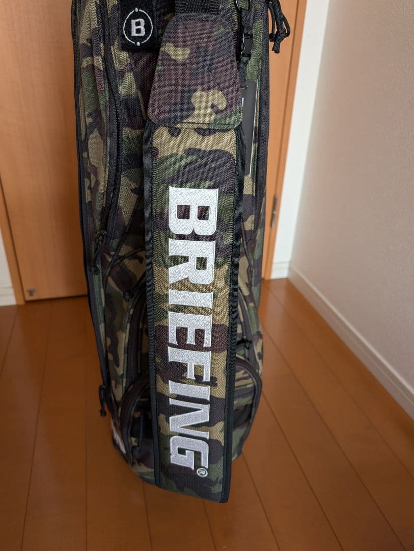 美品・BRIEFING GOLF ブリーフィングキャディーバッグCR-5